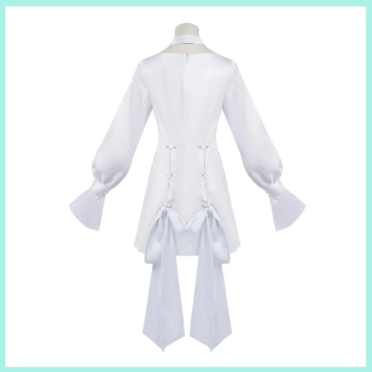 Белое платье принцессы, юбка, парик, женский сексуальный костюм, игра Final Fantasy Xiv:A Realm Reborn Ff14 Ffxiv Ryne Minfilia, карнавальный костюм