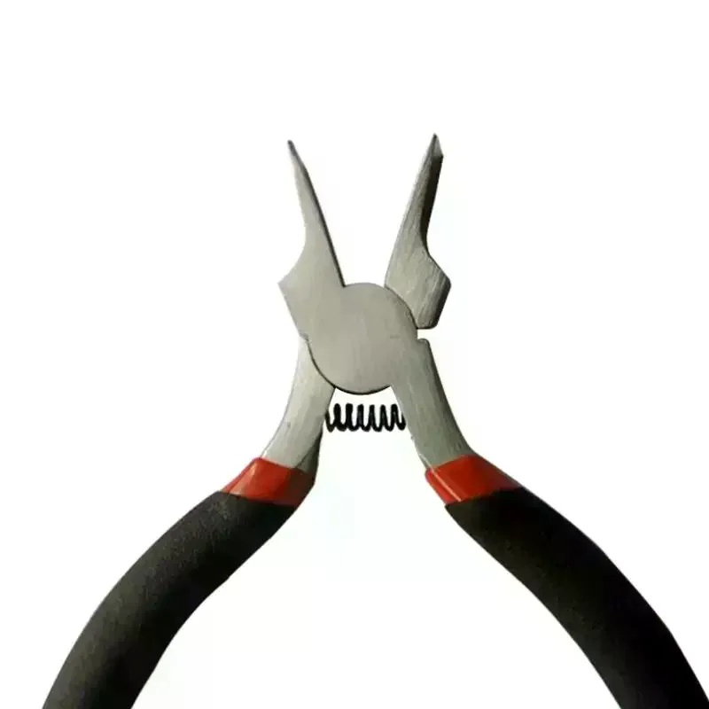 1Pcs Wide Flat Nose Pliers 5 Inch Multifunctional Thin Flat Needle Nose Pliers For Jewelry Making Slim Flat Nose Pliers