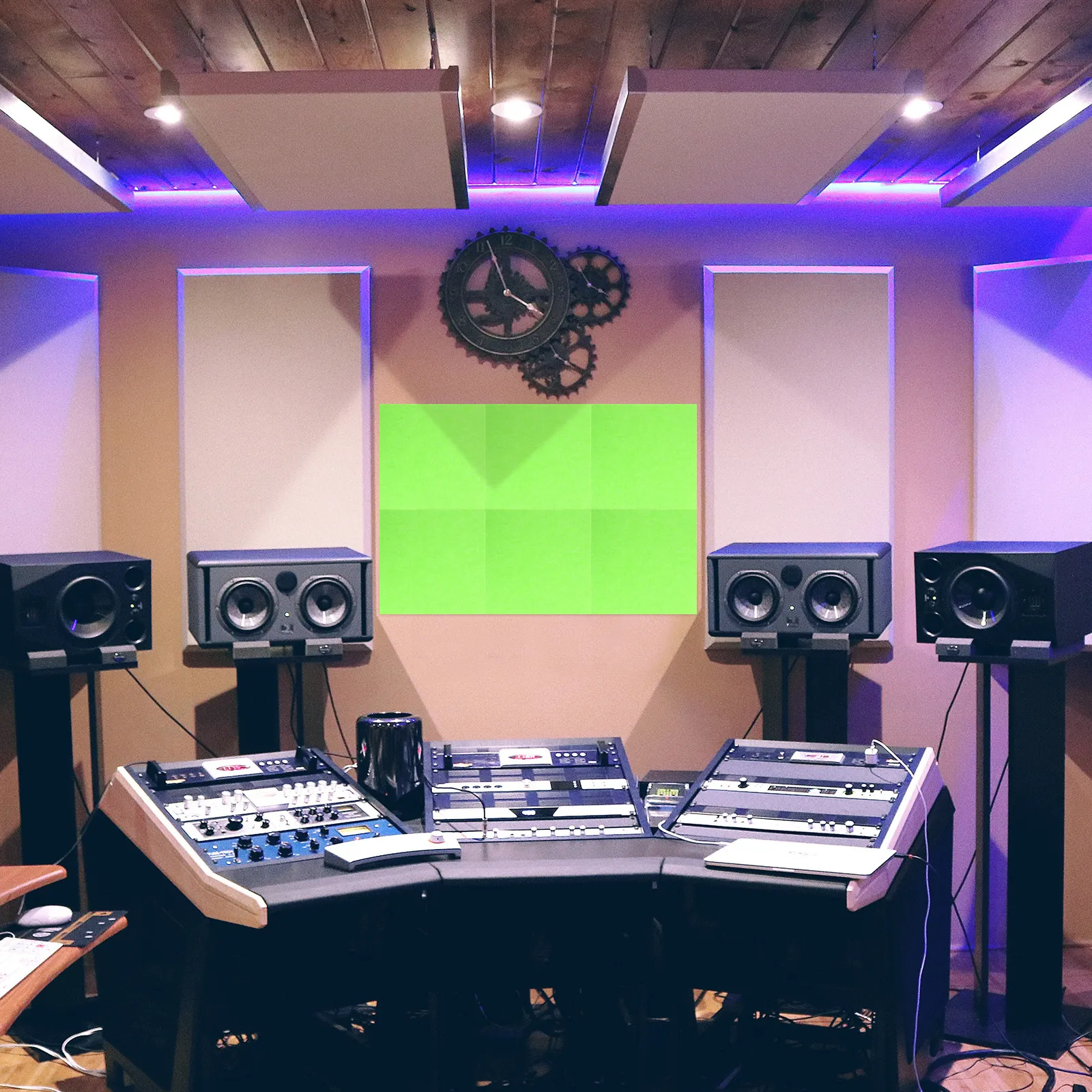 5Pcs Soundproofing Panel Board High Quality Felt Acoustic Insulation Board Self-Adhesive Easy Install for Music Room Ktv Dance - view 2
