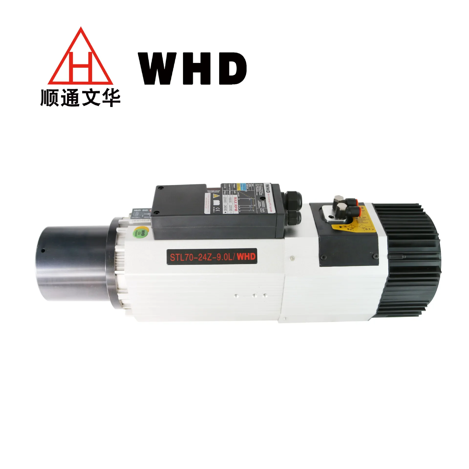 

Горячая распродажа 2024 года, шпиндель с автоматической сменой инструмента Shuntong Wenhua WHD 9 кВт с воздушным охлаждением, двигатель шпинделя гравировального станка, станковый инструмент sp