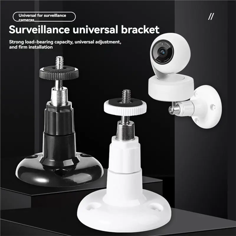 B24B For Ring Indoor Cam/Sticks Up Cam Compatible Adjustable Wall Mount Bracket- 360° Rotation, Indoor& Outdoor