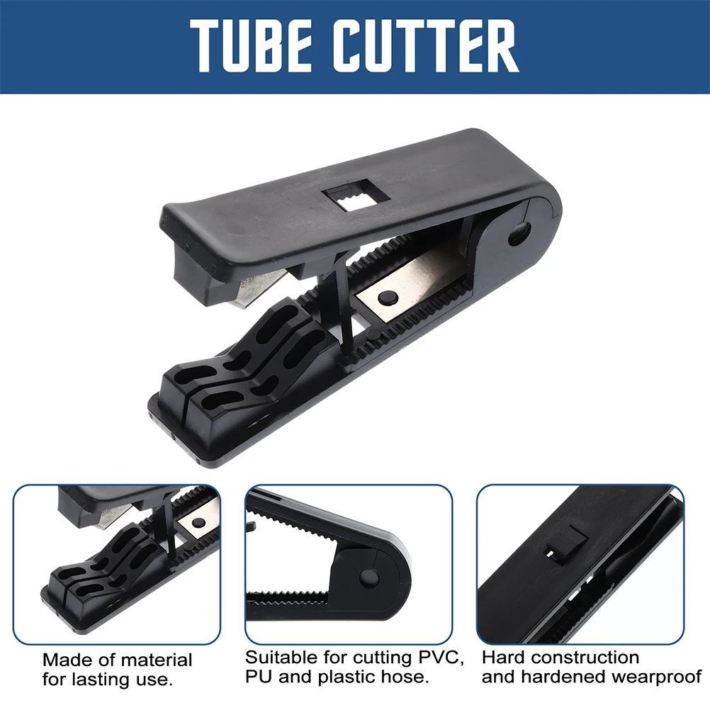 4 قطعة قاطع خرطوم بلاستيكي متعدد الطبقات أداة قطع الأنابيب كفاءة خفيفة الوزن مقبض مريح قبضة قاطع أنبوب المياه المحمولة