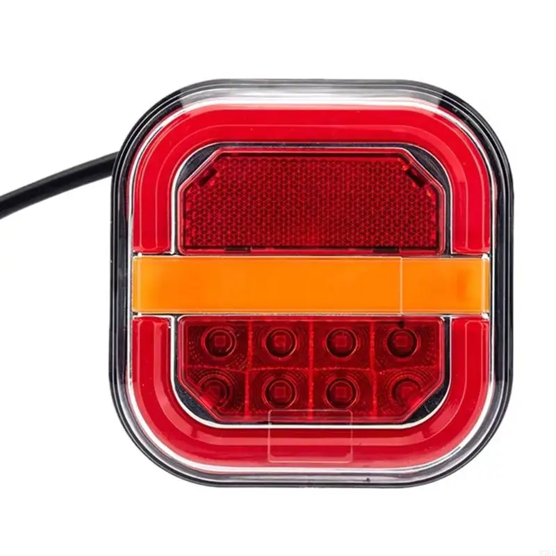 M76E Waterproof Energy Efficient Commercial Truck Trailer Tail Light With High Visibility Lighting And Tool Less Installation
