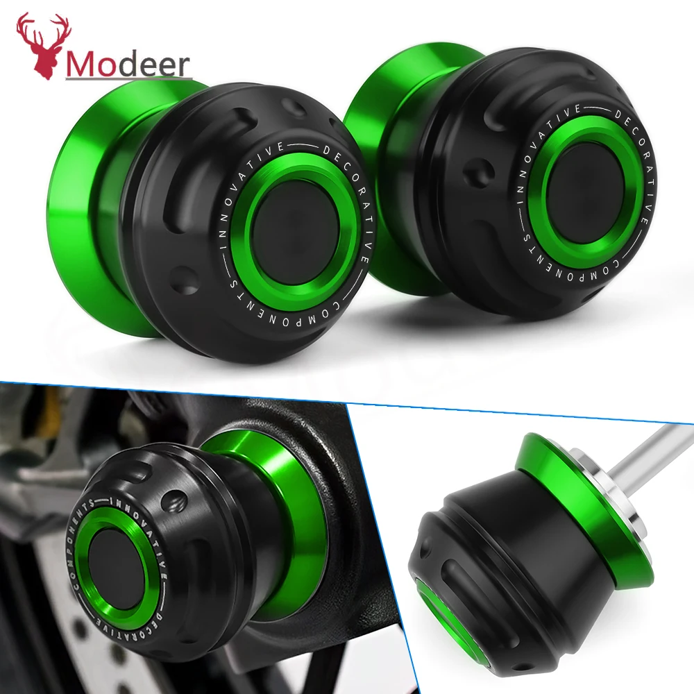 

For KAWASAKI VERSYS650 VERSYS 650 VERSYS1000 Versys 1000 Motorcycle Accessories Front Fork Frame Sliders Wheel Crash Protect