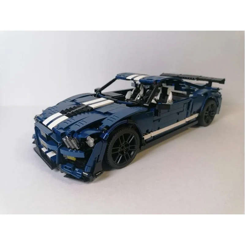 MOC-72742 elektrische rc supercar gt500 montage spleißen baustein modell • 2170 baustein teile kinder geburtstags spielzeug geschenk