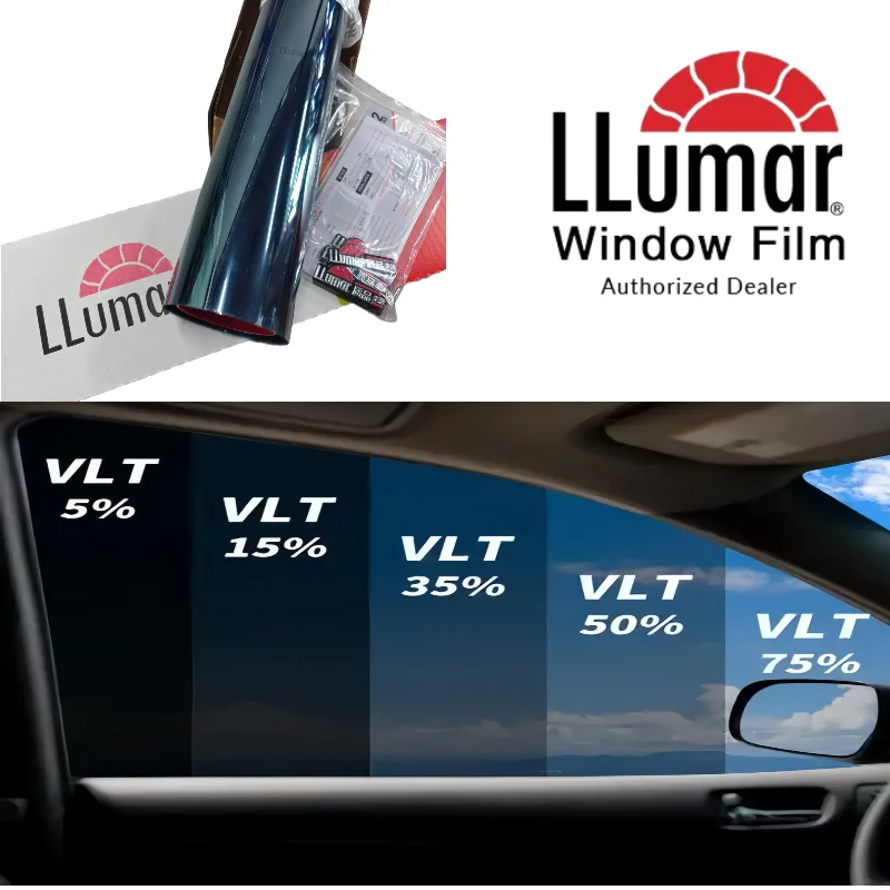

США LLumar.Солнечная пленка Керамическая высокая изоляция (IRR95%+) LLumar Автомобильная оконная пленка ПЭТ-пленка Антибликовый солнцезащитный крем