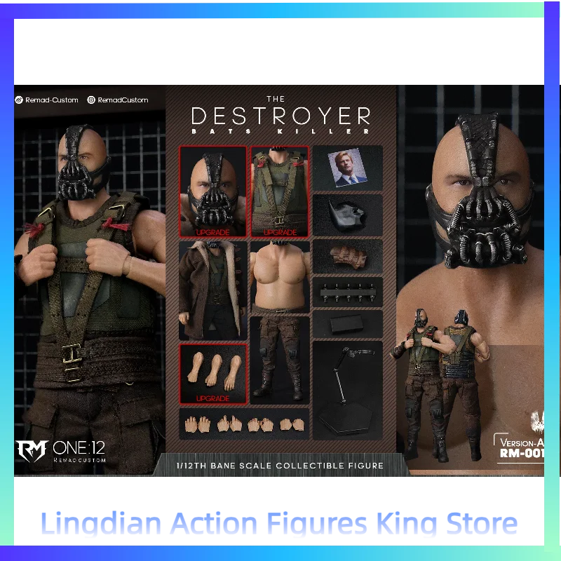 

В наличии: Обновленная и переизданная модель RM-001 Remad Custom 1/12 Destroyer Bat Killer – коллекционная фигурка персонажа, игрушка, подарок