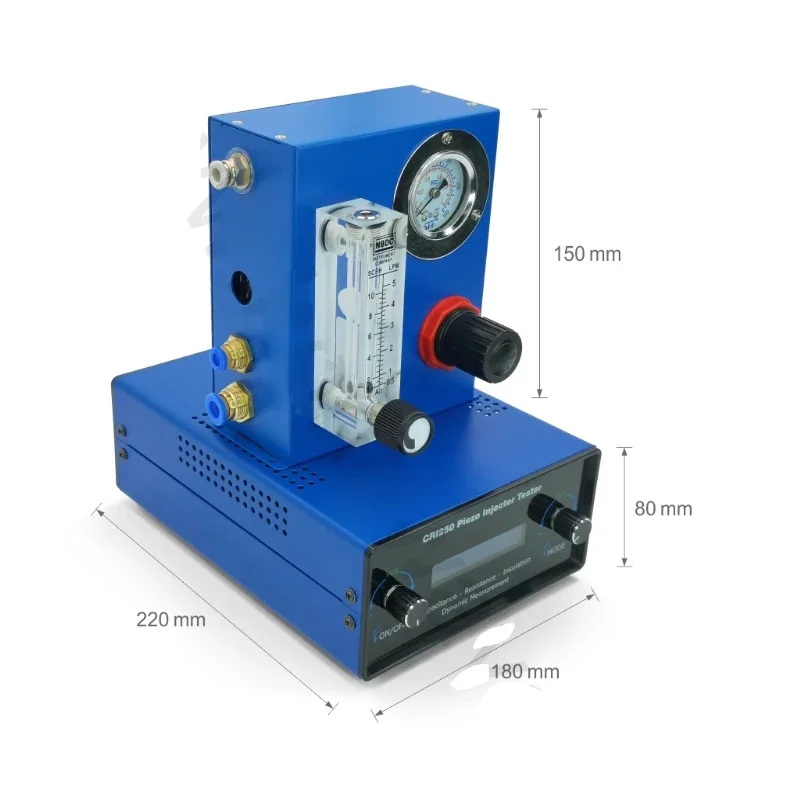 CRI250 Diesel Common Rail Tester Piezo CRIN Injector AHE Stroke Simulator Air Residual Gap Measuring Tester For Siemens