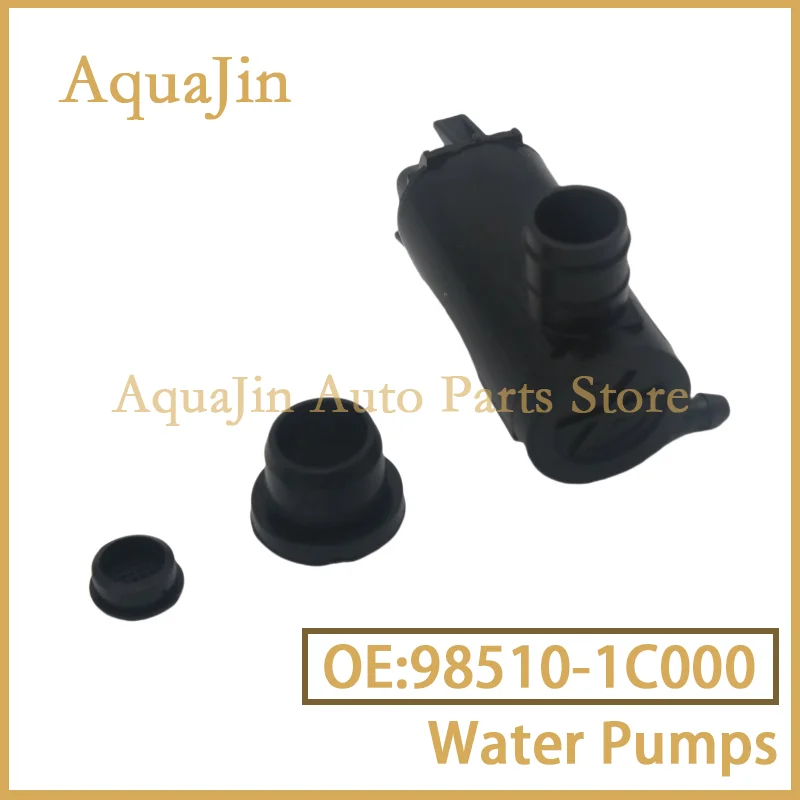 98510-1C000 Windshield Washer Fluid Pump For Hyundai Azera Accent Elantra Santa Fe Kia Forte Spectra Soul Rio Optima 985101C000