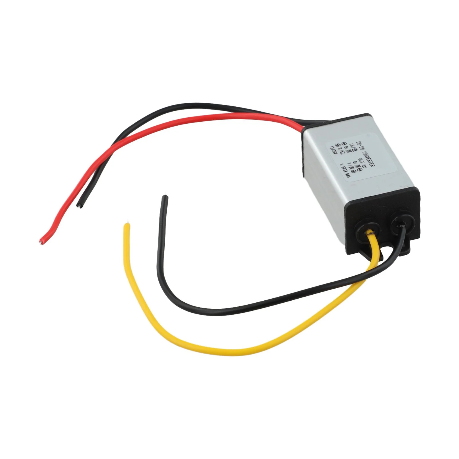 12v To 1.5v Step Down Efficient Power Supply Cable Length 13cm DC To DC Converter 90 Conversion Efficiency Aluminum Shell