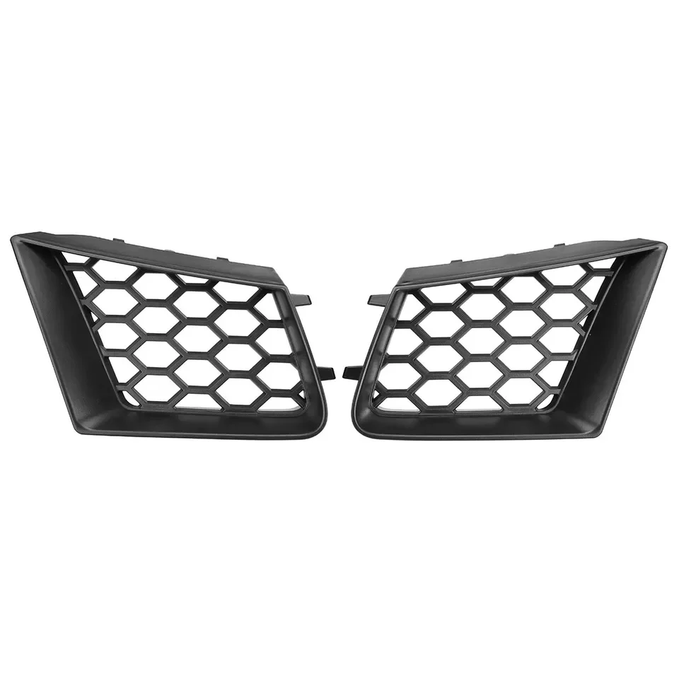 Central Badgeless Grill Grille + Honeycomb Front Bumper Upper Side Grilles Cover For Seat Ibiza Cordoba Typ 6L 2002-2009