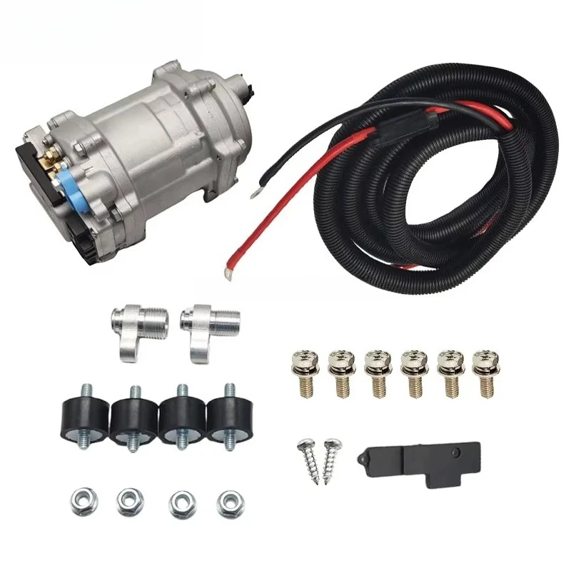 12V Split DC Scroll Electric Air Conditioner Compressor Premium Car and Truck A/c Compressor for Truck Parking Cooler R134A
