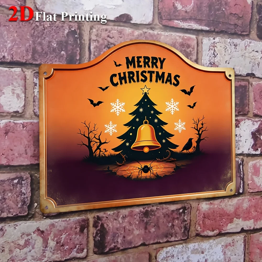 1pc, 2D Flat, Signs Metal Sheet Painting 
