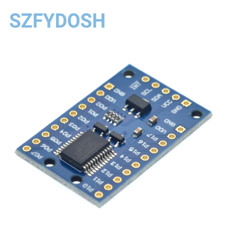 PCF8575 Module Expansion IO Port Expander Board DC 2.5-5.5V I2C Communication Control 16 IO Ports For Arduino