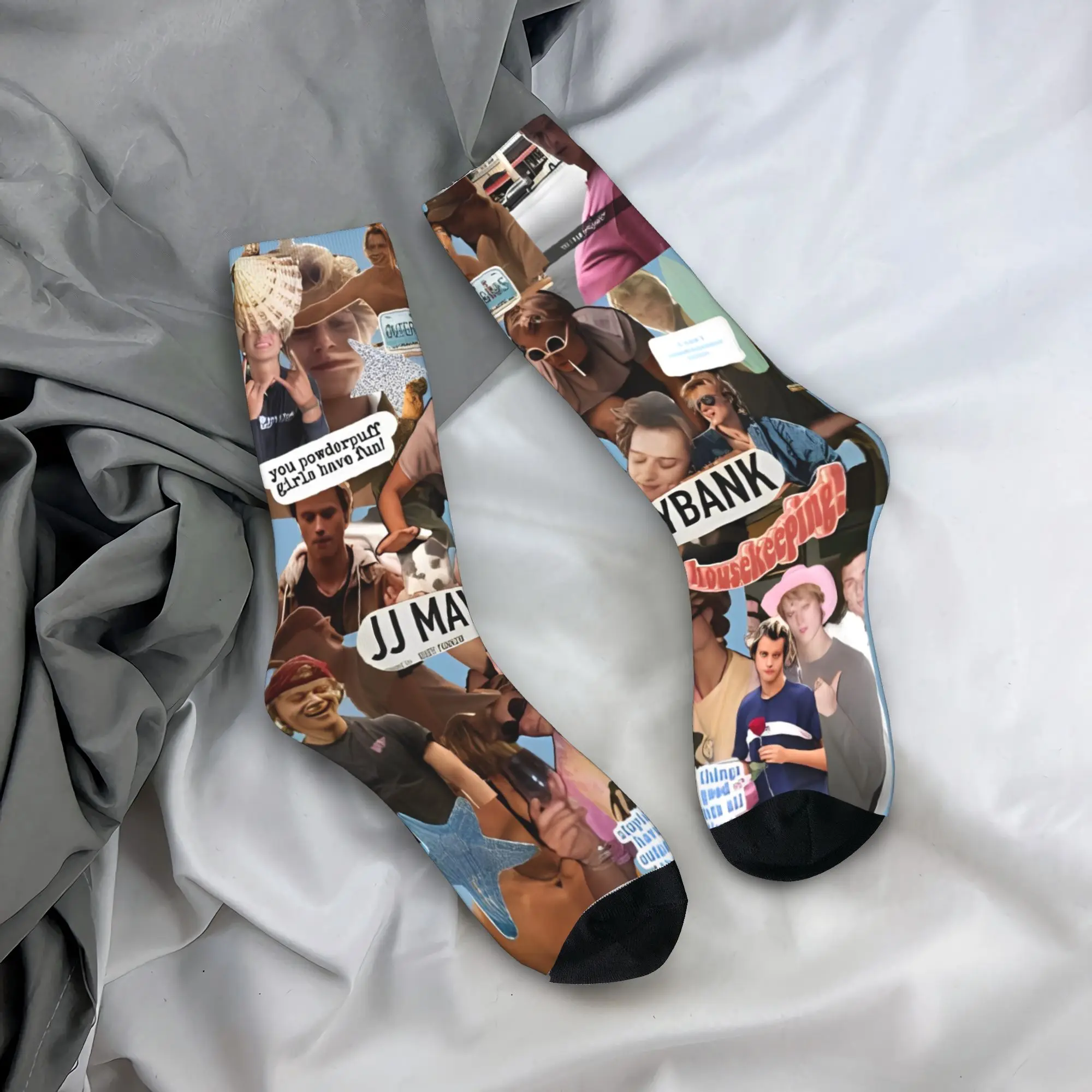 JJ Maybank الجوارب رودي بانكو جوارب غير رسمية الكبار الرجال تنفس الجوارب في الهواء الطلق الخريف مخصص عدم الانزلاق الجوارب