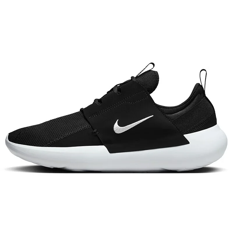 

Nike Slip-On Convenient Design Lightweight Soft-Soled Men's Running Shoes New Lightweight Comfortable Everyday Commuting Light Running Shoes Revolution 7 Classic Black and White Versatile Casual Sports Shoes Affordable Alternative Dv2436-006