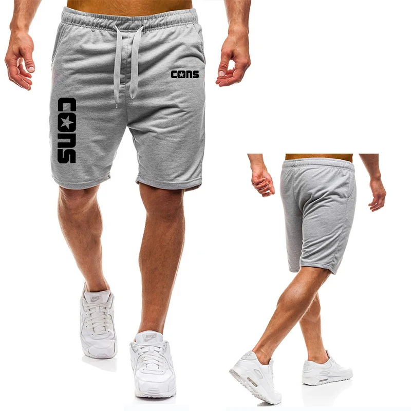 Men Sports Running Shorts,Summer Jogging Workout Short Pants, Drawstring With Pockets,COSN printing Man Casual Shorts ,Thin