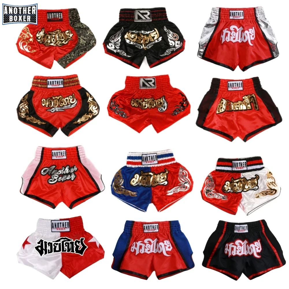

Боксерские шорты ANOTHERBOXER, шорты для ММА, одежда для тайского бокса, тренировочные шорты для боев в клетке, грэпплинга, единоборств, кикбоксинга