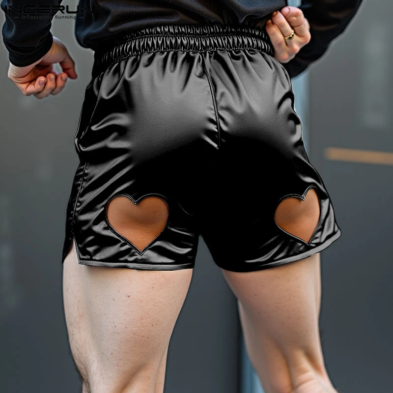 

Hollow Out Men Shorts Fashion INCERUN Summer Sexy Bottoms Male Casual Shorts Streetwear Men's Clothing Short Pants Trouser S-5XL