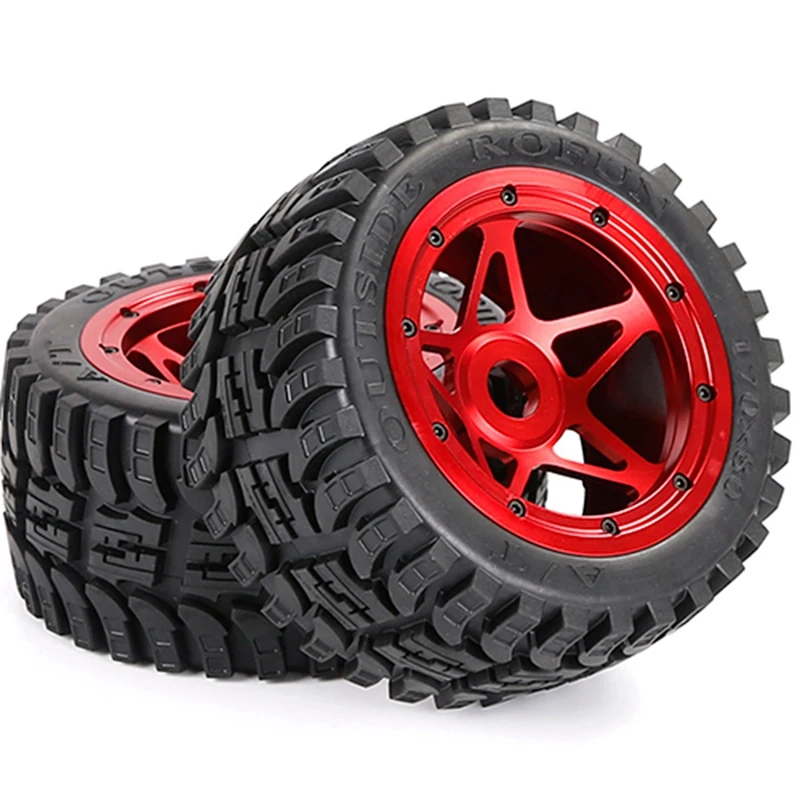 170X80mm Hinten Off-Road Mit Rad Kit Von 1/5 Hpi Rovan Km Baja 5B SS Für Baja 5B Rc Auto Spielzeug Teile