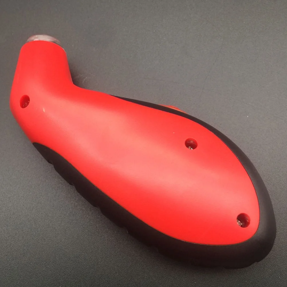 الضغط الرقمي لسيارة شاحنة أحمر أسود الحدود شاشة الكريستال السائل قراءة دقيقة قياس سريع السيارات قبالة عدم الانزلاق قبضة الإطارات #5