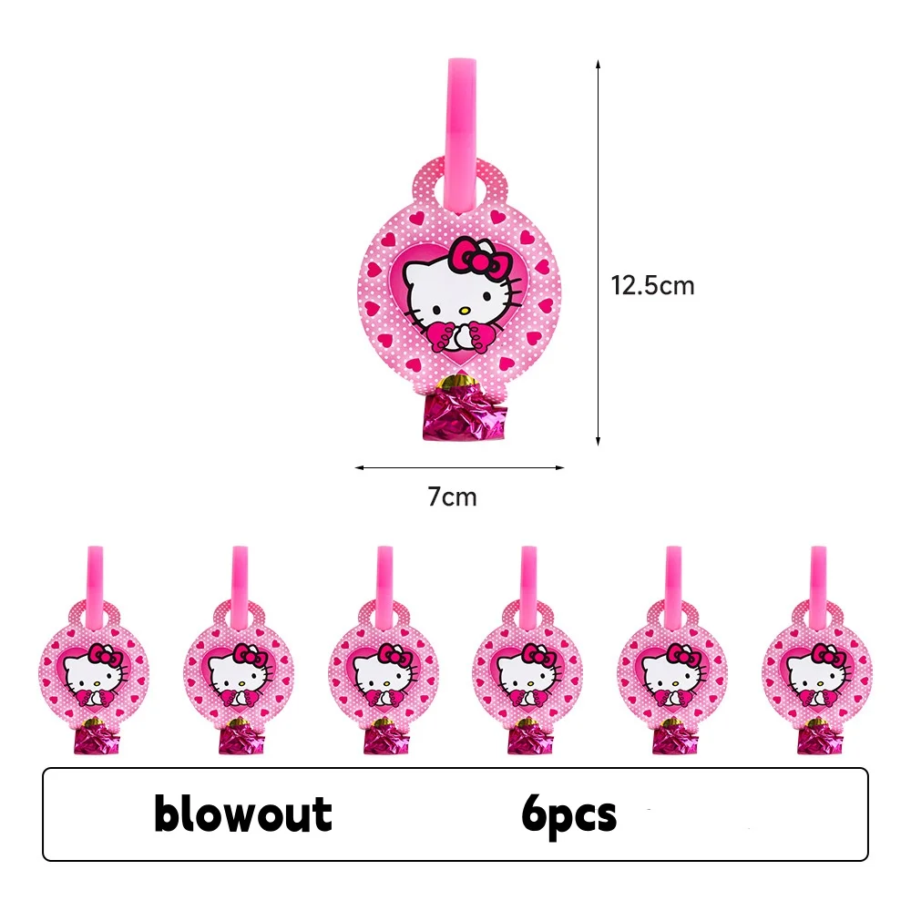Hello Kitty Verjaardag Decoratie Wegwerp Servies Kitty tafelkleed Party Cup Plaat Servetzakken Babyshower Meisje Feestartikelen