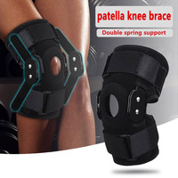 1PC Adjustable Hinged Knee Brace Knee Support Wrap for Patella Meniscus Tear Patellar Tendon Support Pain Relief Strains Sprains