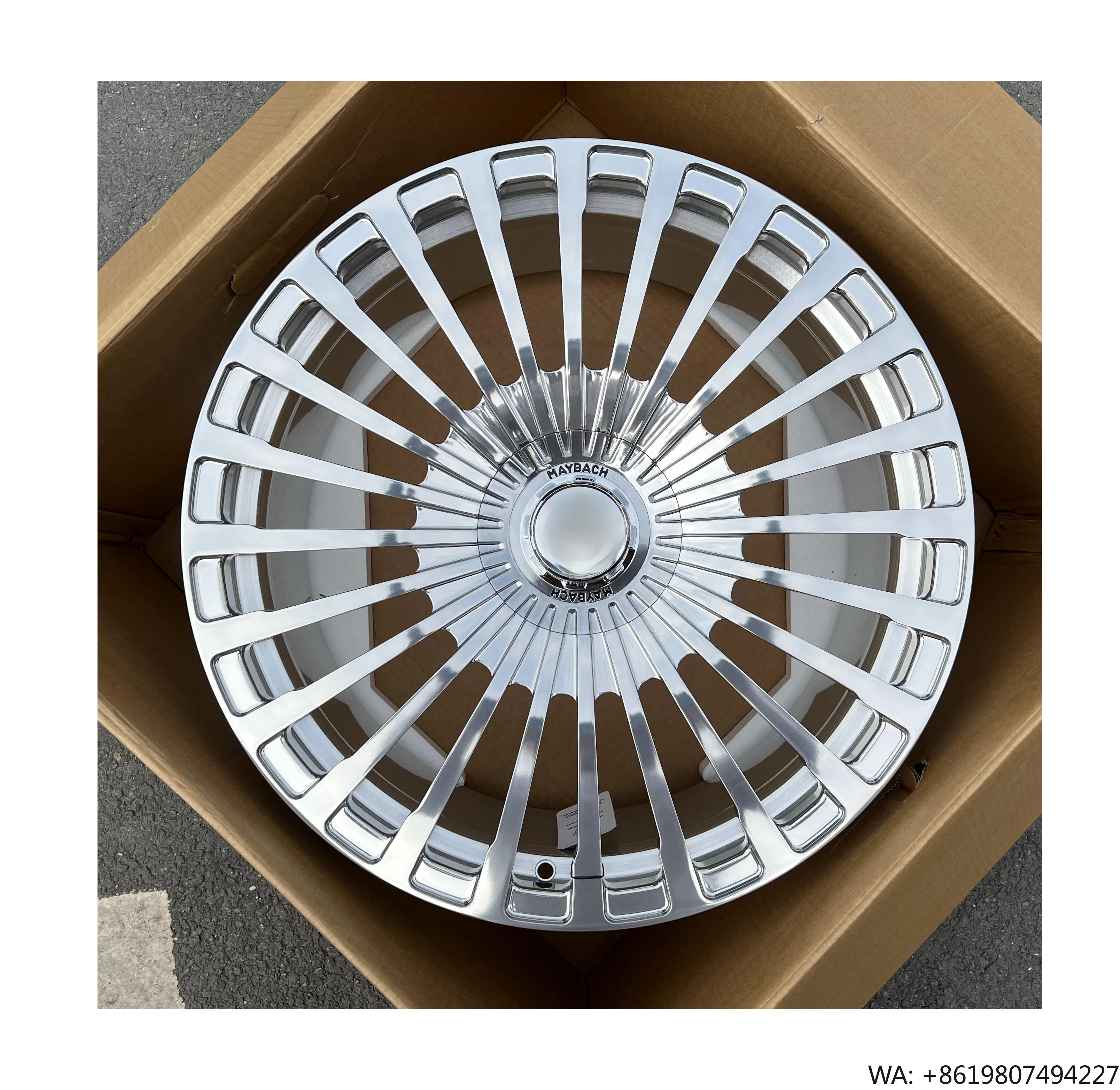 

Aluminium Alloy Forged Wheels in Stock Front Wheel 9.5JX22 Rear Wheel 11.5JX22 5*112 for GLS GLS63