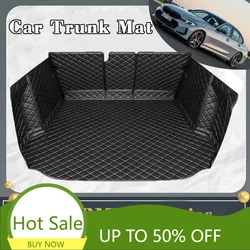 Car Trunk Mat For BMW 3 Series G20 G21 2020~2023 Dirt-resistant Fully Surrounded Trunk Mat Rear Cargo Tray Car Accessories 2022