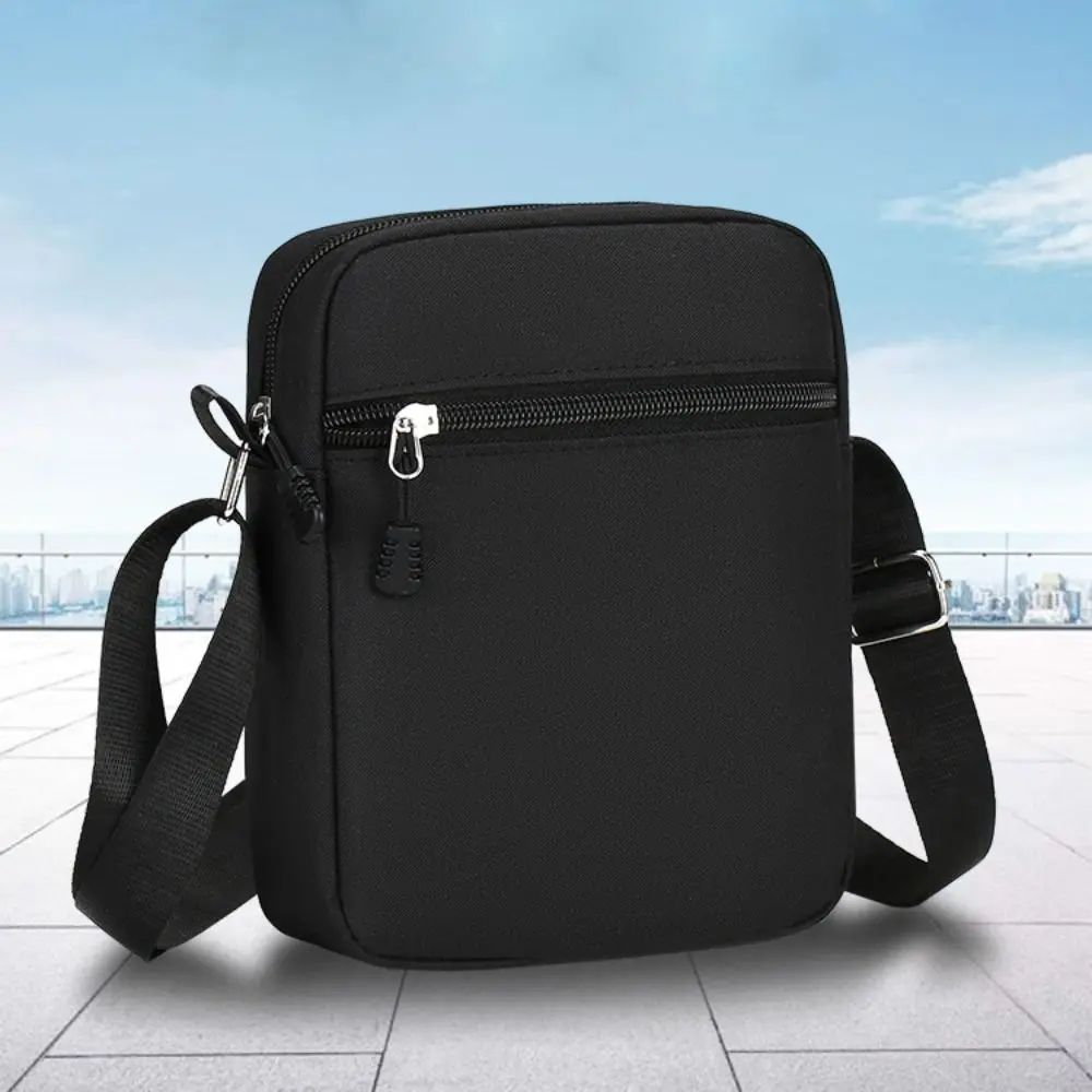 Sac à bandoulière Oxford Durable, Mini sac à bandoulière noir pour téléphone portable pour hommes