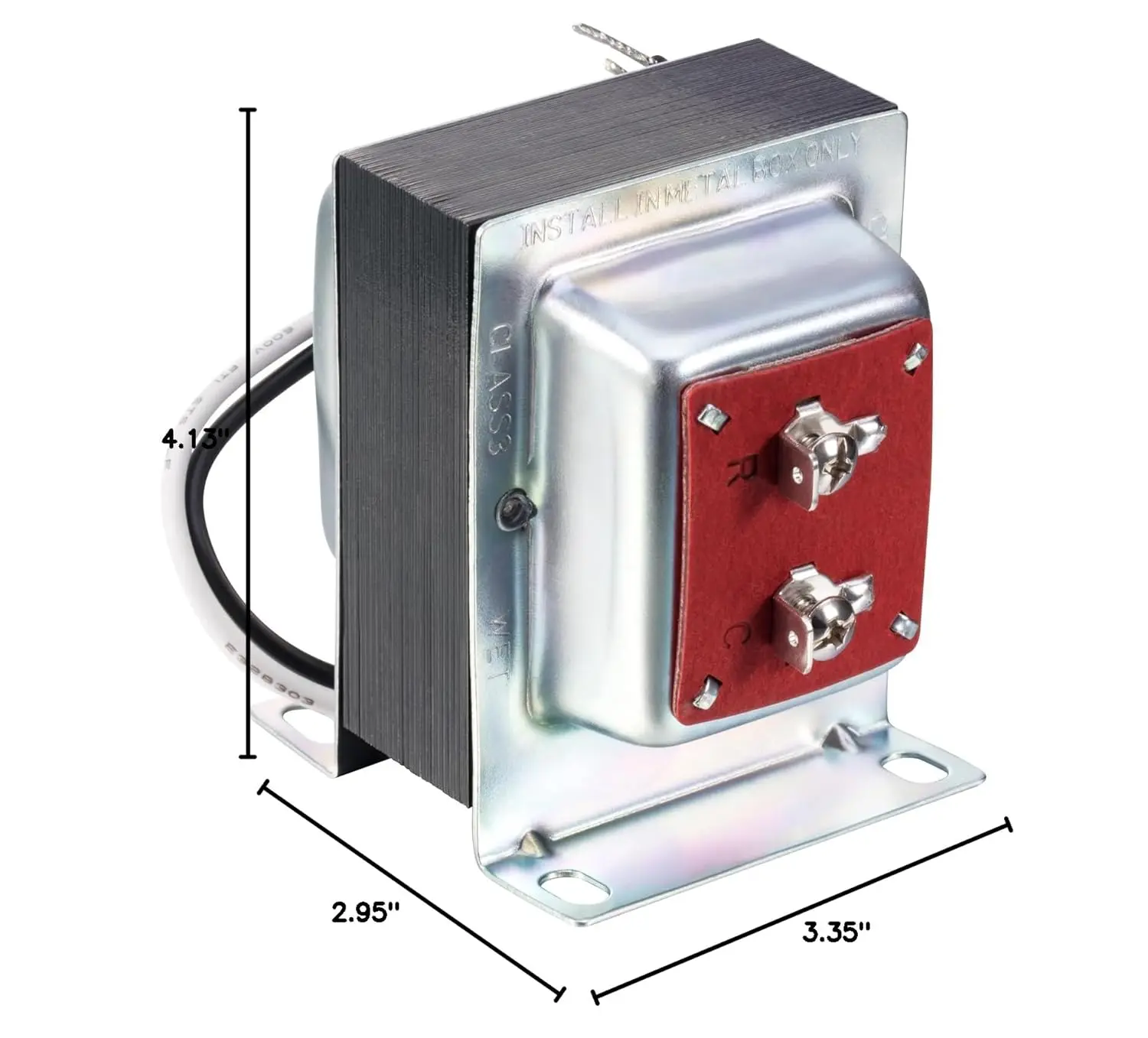 Smart Home Upgrade 24V 40VA Transformer Door Chime Power Supply Adapter Home Automation 24VAC Output 40VA Power Output