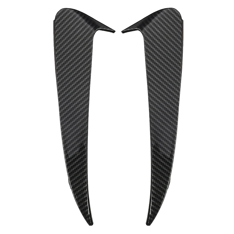 

Carbon Fiber Rear Bumper Spoiler Air Vent Cover Side Canard For Mercedes-Benz C Class W205 C43 C63 AMG 2014-2019