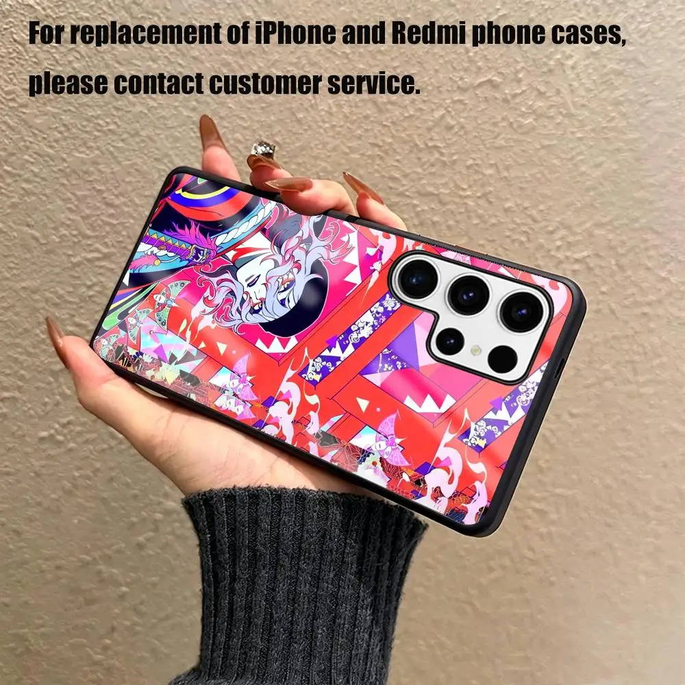 Mononoke Movie Hebigami Phone Case For Samsung S26 S25 S24 S23 S22 S21 S20 Plus Ultra Glass Fold A Magnetic Case