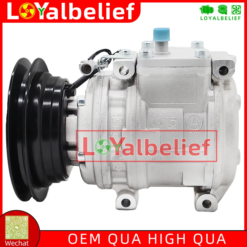 New 10PA15L AC Compressor For Toyota Land Cruiser Van 80 FJ80 FZJ80 HDJ81 HZJ81 8832060630 88320-60630 8832060H91 88320-60H91