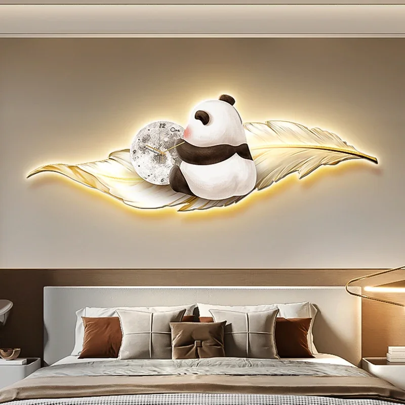 Luxury Led Creative Wall Watch Fashion Minimalist Nordic Restaurant Aesthetic Wall Clocks Art Minimalist Horloge Room Decoration