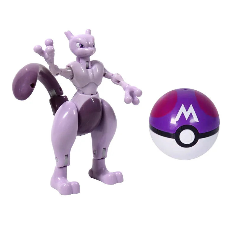 Pokemon Figur Dragonite Gengar Mew Snorlax Lapras Pokeball Elf Ball Verformung Spielzeug Pikachu Monster Pädagogische Puppe Kinder Geschenk – Detail 27