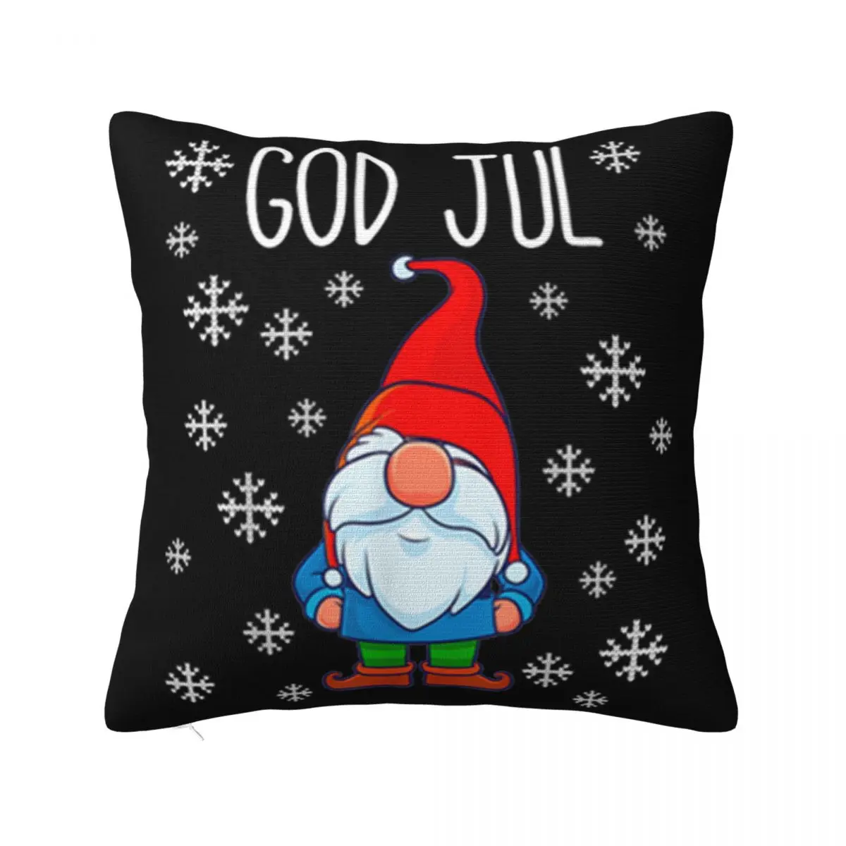 Hot God Jul Swedish Tomte Gnome Scandinavian Merry Christmas Top Man Tops Brand Style Pillow Case