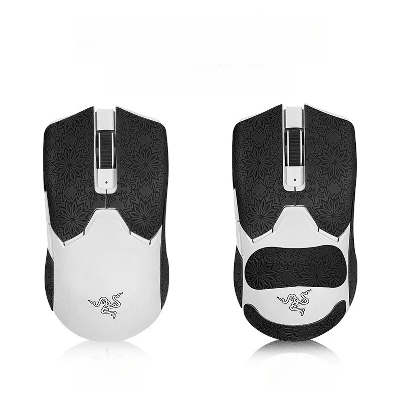 For Razer Viper Ultimate / Viper Mini / Viper V2 Pro - Anti-slip Grip Tape, Side Skirts With Snowflake Pattern