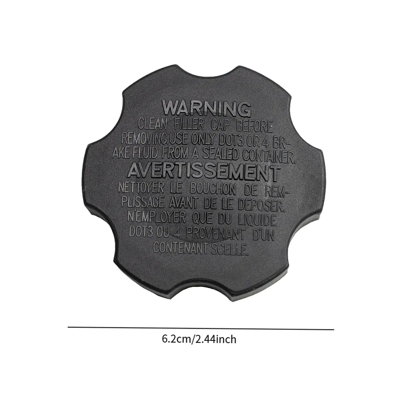 Auto Brake Fluid Tank Cap Plastic Durable Master Cylinder Cover for Hyundai Azera 2011 20