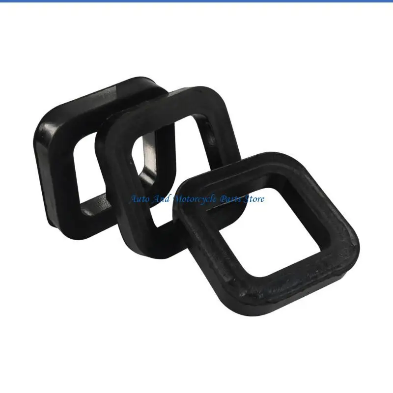 P9FD 3Pcs/6Pcs Pads 2 Inch Rubber Cushion Provide Cushion Between Receivers and Hitches Reduce Rattle and Noise