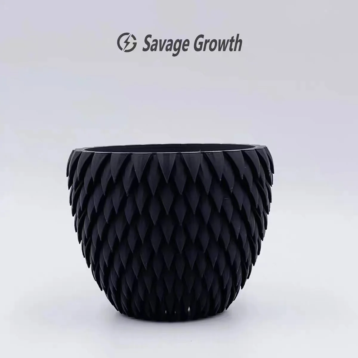 3D printed root flowerpot trendy plant agave ivory palace succulent flowerpot breathable and water-permeable breathing pot AH04