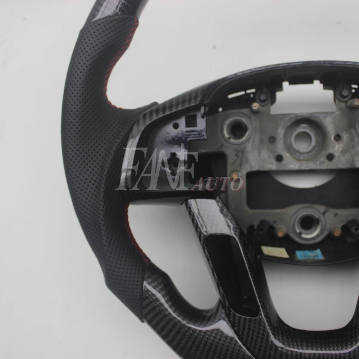 Replacement Real Carbon Fiber Steering Wheel with Leather for Kia K5 OPTIMA 2011 2012