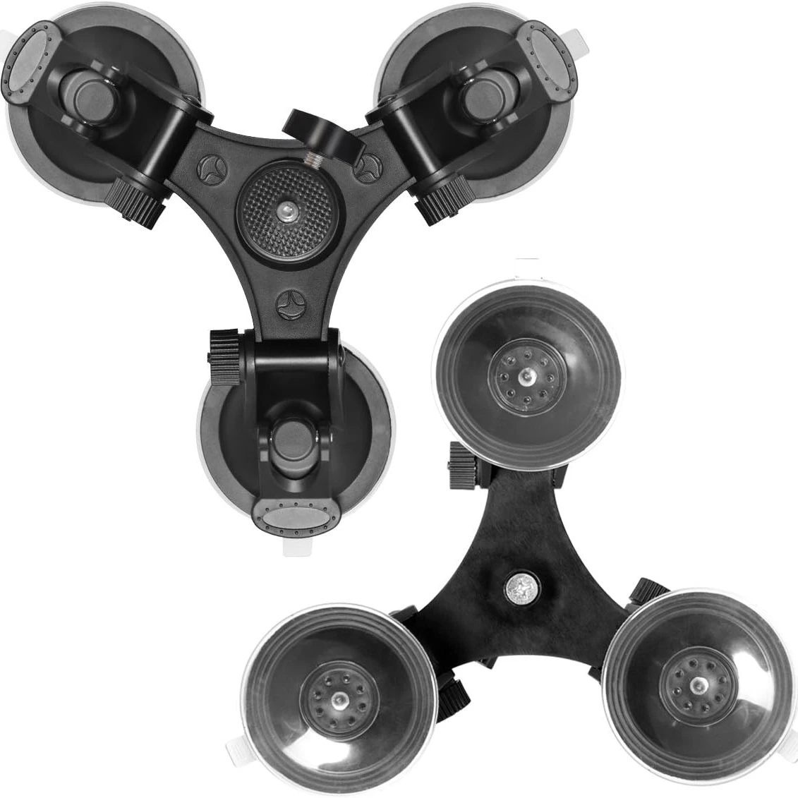 Tri-angle Car Suction Cup Glass Holder Tripod Mount for Insta360 X5 X4 X3 Dji Action 5 Pro 4 3 Hero 12 11 10 Camera Accessories image 3