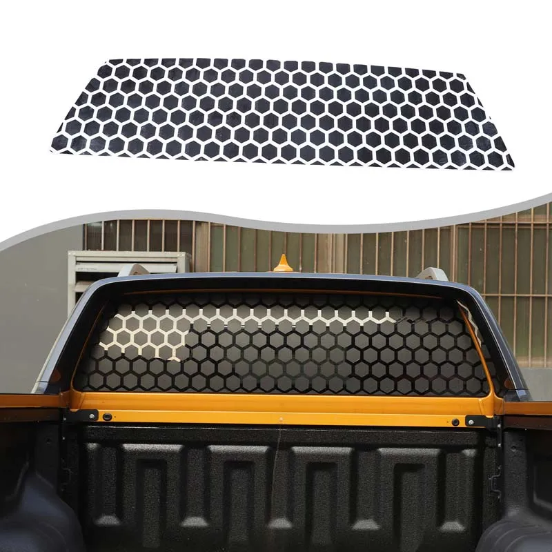 PVC Vinyl Decal Car Rear Windshield USA Flag Car Rear Window Stickers Decoration Exterior Accessories For Ford Ranger 2023-2026