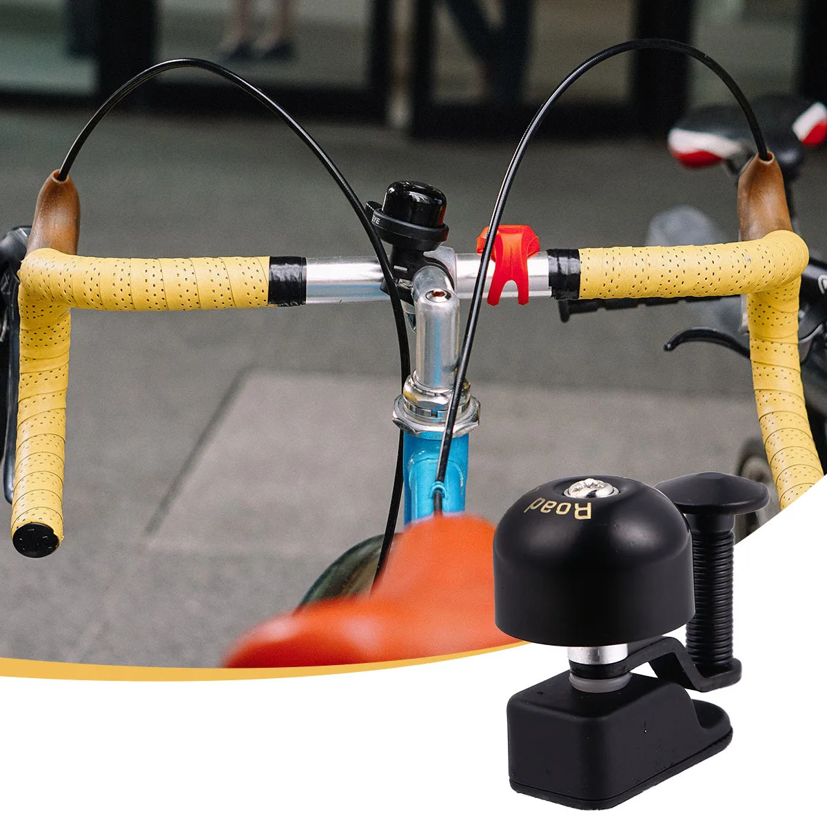 

1Pcs Loud Copper Road Bike Bell Durable High Quality Retro Style Cycling Ring Safety Alarm Outdoor Riding Bike Bell
