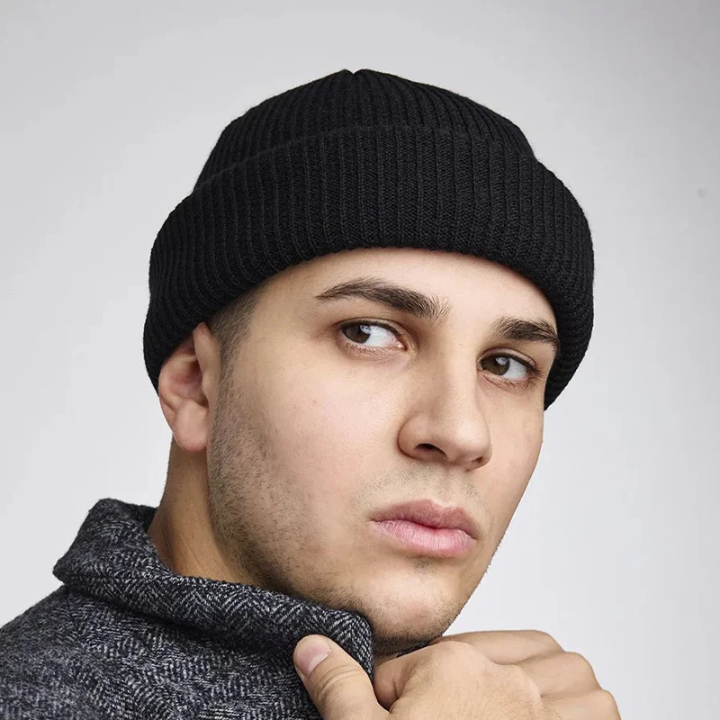 

Classic Cuffed Knitted Hat Girl Boy Warm Skull Cap Men Women Fall Winter Streetwear Casual Outdoor Travel Beanie Hat