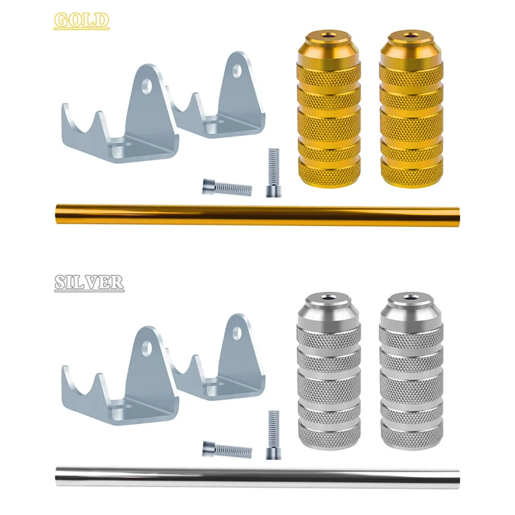 Aluminum Alloy Pedals Modified Accessories For Outdoor Cycling Versatile Straddle Bike Pedals Exceptional Strength