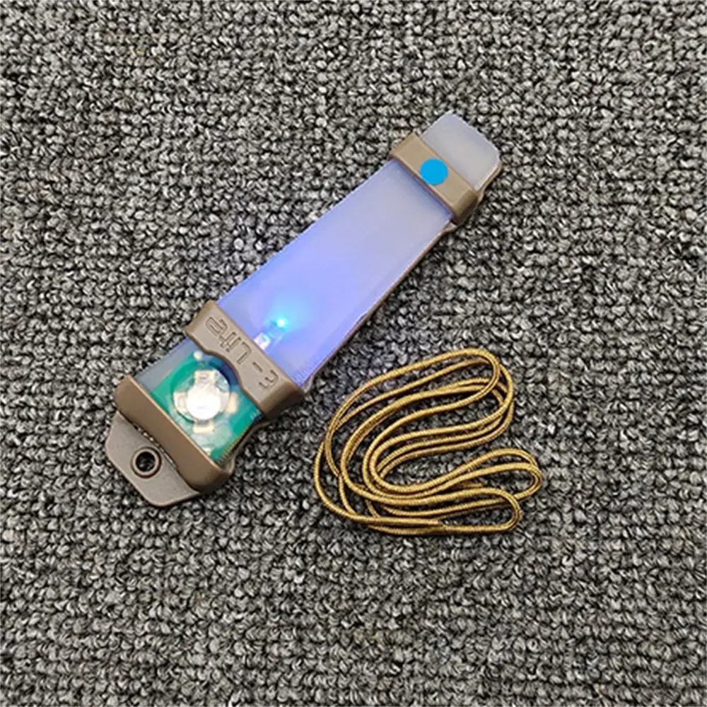 Waterproof Helmet Light Strobe Light Multi-function Survival Signal Light Beacon Lamp Glow in Dark Safety Flashing Light Camping