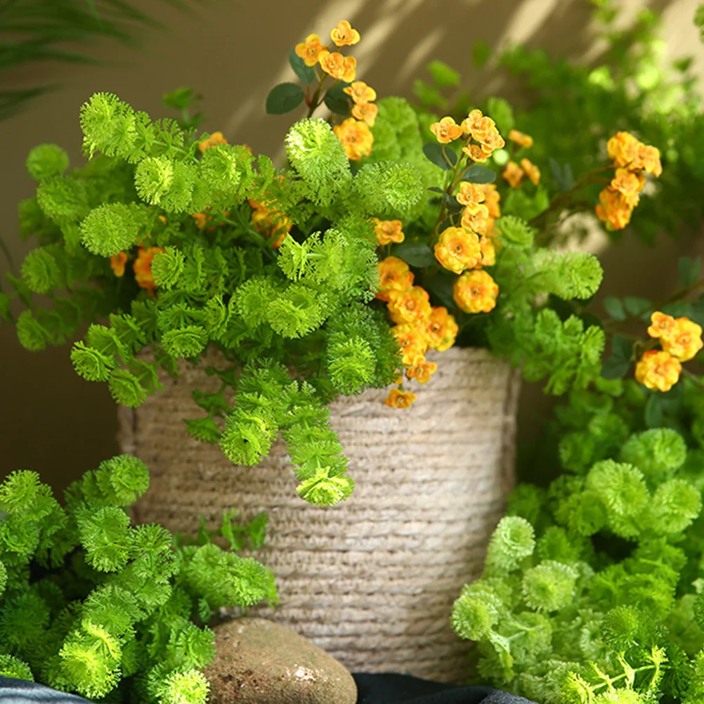 

4Pcs Lifelike Artificial Plant Decor for Home Flower Arrangement Faux Flowers Photo Props Long Term Use No Watering Needed