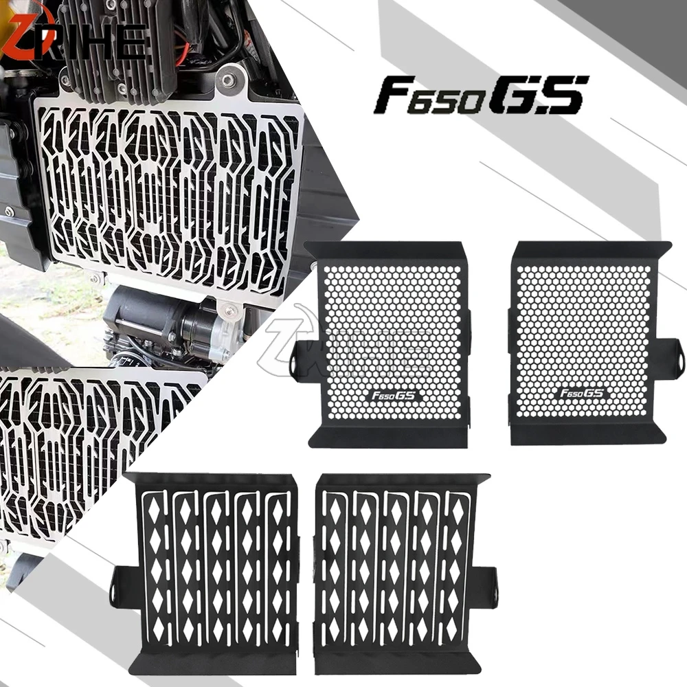 

Motorcycle Radiator Grille Guard Cover Protector G650GS F650GS 2001-24 2025 for BMW G650GS F650GS Dakar G650GS Sertao all years